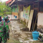 Sebelum Di Bangun Oleh Satgas TMMD 110 Bojonegoro, Gedung SD Ini Bertahun Tahun Rusak