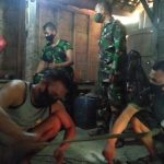 Untuk Konsumsi Para Satgas, TMMD 110 Bojonegoro Dirikan Dapur Umum