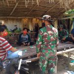 Satgas TMMD Kodim Bojonegoro Sampaikan Imbauan Pencegahan Covid-19 Pemuda Jatimulyo