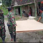 Puluhan RTLH Program Aladin Dikerjakan Satgas TMMD 110 Bojonegoro