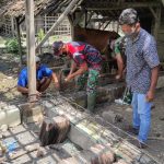 Rumahnya Direhap Satgas TMMD 110 Bojonegoro, Samadun Ucapkan Syukur