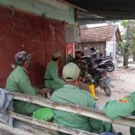 Dilokasi TMMD Bojonegoro, Satgas Gelar Komsos Dengan Linmas Jatimulyo
