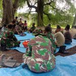 Satgas TMMD 110 Bojonegoro Turut Sedekah Bumi Bersama Masyarakat