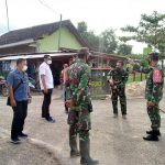 Dansatgas Terjun Langsung Tinjau Sasaran Program TMMD Bojonegoro