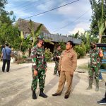 Letkol Bambang Hariyanto Cek Lokasi TMMD 110 Di Tambakrejo Bojonegoro