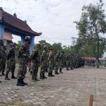 Bentuk Dukungan TMMD Bojonegoro, IKSPI Kera Sakti Mengikuti Apel Pagi