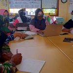 Bersama Guru SD, Satgas TMMD Kodim Bojonegoro Bahas Proses Belajar Di Masa Pandemi