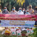 Para Janda Pemancing Udang Gala Terima Bantuan Dari Kapolda Sumut