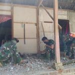 Satgas TMMD Kodim Bojonegoro Bongkar Rumah Warga Jatimulyo Untuk Program Aladin