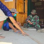 Tingkatkan Partisipasi Aktif Masyarakat, Satgas Kodim Bojonegoro Terus Sosialisasikan Program TMMD