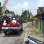 Lagi, PMI Bersama Satgas Sterilkan Lokasi TMMD Kodim Bojonegoro
