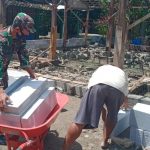 RTLH Aladin TMMD Kodim Bojonegoro, Dropping Batu Hebel Terus Dilakukan