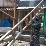 Kebut RTLH Aladin, Satgas TMMD Kodim Bojonegoro Bersemangat