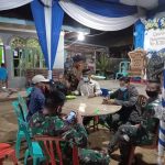 Satgas TMMD 110 Kodim 0415/BTH Hadiri Undangan Khitanan Warga Mekar Jaya
