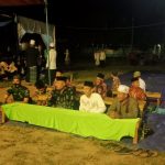 Satgas TMMD 110 Kodim 0415/BTH Mendapat Jamuan dari Panitia Isra Mi’raj 1442 H