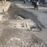 Pengendara di Minta Hati-hati,Lobang Bekas Galian PDAM di Tegal Alur Sudah Banyak Makan Korban