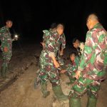 Walau Harus Lembur Pengerjaan Jalan, Satgas TMMD 110 Kodim 0415/BTH Tetap Semangat
