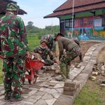 TMMD Kodim Bojonegoro, Paving Bekas Dialih Fungsikan