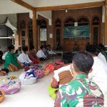 Tingkatkan Keakraban, Satgas TMMD Kodim Bojonegoro Hadiri Harlah NU