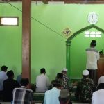 Satgas TMMD Kodim Bojonegoro Di Tambakrejo Tetap Jalankan Ibadah Bersama