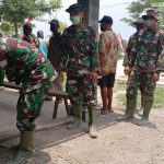 Antre Makan, Satgas TMMD Kodim Bojonegoro Tetap Terapkan Protokol Kesehatan