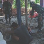 Renovasi Rumah Warga Kurang Mampu, Satgas TMMD Kodim Bojonegoro Kerjakan Program Aladin