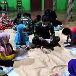 TMMD Kodim Bojonegoro Di Ngrancang, Satgas Mengajar Ngaji