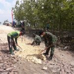 TNI Dan Masyarakat, Kebut Perbaikan Jalan Program TMMD Kodim Bojonegoro