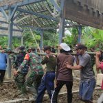 Segera Digarap, Satgas TMMD Kodim Bojonegoro Pindahkan Rumah Sudariyanto