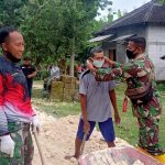 Cegah Sebaran Corona, Satgas TMMD Kodim Bojonegoro Perketat Prokes