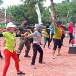Gandeng Dispora, TMMD Kodim Bojonegoro Gelar Senam Rekreasi Di Jatimulyo
