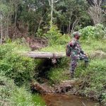Satgas TMMD 110 Kodim 0415/BTH akan Buat Gorong-gorong untuk Jalan Penghubung