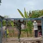 Melalui Program Aladin TMMD Kodim Bojonegoro, Rumah Warga Kurang Mampu Dibedah TNI