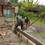 Bu Salamah Dapat Bantuan Rehab Rumah Program Aladin TMMD Kodim Bojonegoro