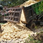 Material Pembangunan Jalan TMMD Kodim Bojonegoro Didatangkan
