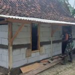 Program Aladin TMMD Kodim Bojonegoro, Begini Kemajuan Perbaikan Rumah Mbah Yadi