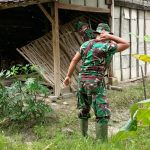 Satgas TMMD Kodim Bojonegoro Bongkar Rumah Sasaran Program Aladin