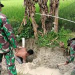 Kejar Target, Danki Satgas TMMD Bojonegoro Cek Proses Pengerjaan Drainase