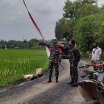 Pembangunan Irigasi Program TMMD Kodim Bojonegoro, Majukan Sektor Pertanian