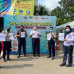 Sebanyak 40 Pegawai UPKB Kedaung Angke di Vaksinasi Covid – 19