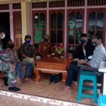Silaturahmi Dengan Tokoh Masyarakat, Satgas TMMD Bojonegoro Terangkan Protokol Kesehatan