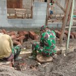 Rumah Pasir, Sasaran Program Aladin TMMD Bojonegoro Sudah Capai Pemasangan Tembok
