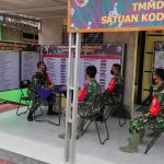 Maksimalkan Pekerjaan, Dansatgas TMMD Bojonegoro Berikan Arahan Danki Dan Para Danton Satgas