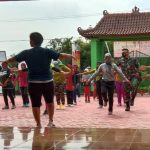 Jaga Kebugaran, Satuan Tugas TMMD Bojonegoro Senam Bersama Warga