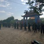 Apel, Danramil Tambakrejo Sampaikan Visi Program TMMD Bojonegoro