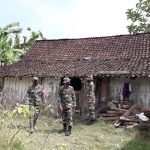 Babinsa Ngrancang Koramil Tambakrejo, Tinjau Sasaran Program Aladin TMMD Bojonegoro
