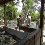 Normalisasi Sungai Desa Ngrancang, Ditnjau Dansatgas TMMD Kodim Bojonegoro