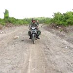 Kasi Ter Korem 042/Gapu Monitoring Lokasi Jalan Penghubung Program TMMD