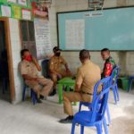 Duduk Bareng, Danki Satgas TMMD Bojonegoro Komsos Dengan Perades Jatimulyo