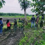 Kuatkan Ketahanan Pangan, TMMD Bojonegoro Normalisasi Sungai Ngrancang